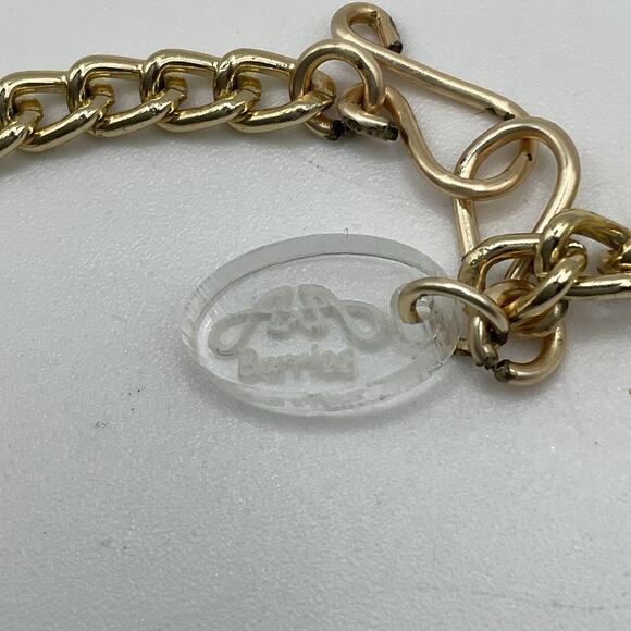 Designer Coin Pearls Necklace Gold Plated Knot Design 16 In Choker Signed - Picture 7 of 7